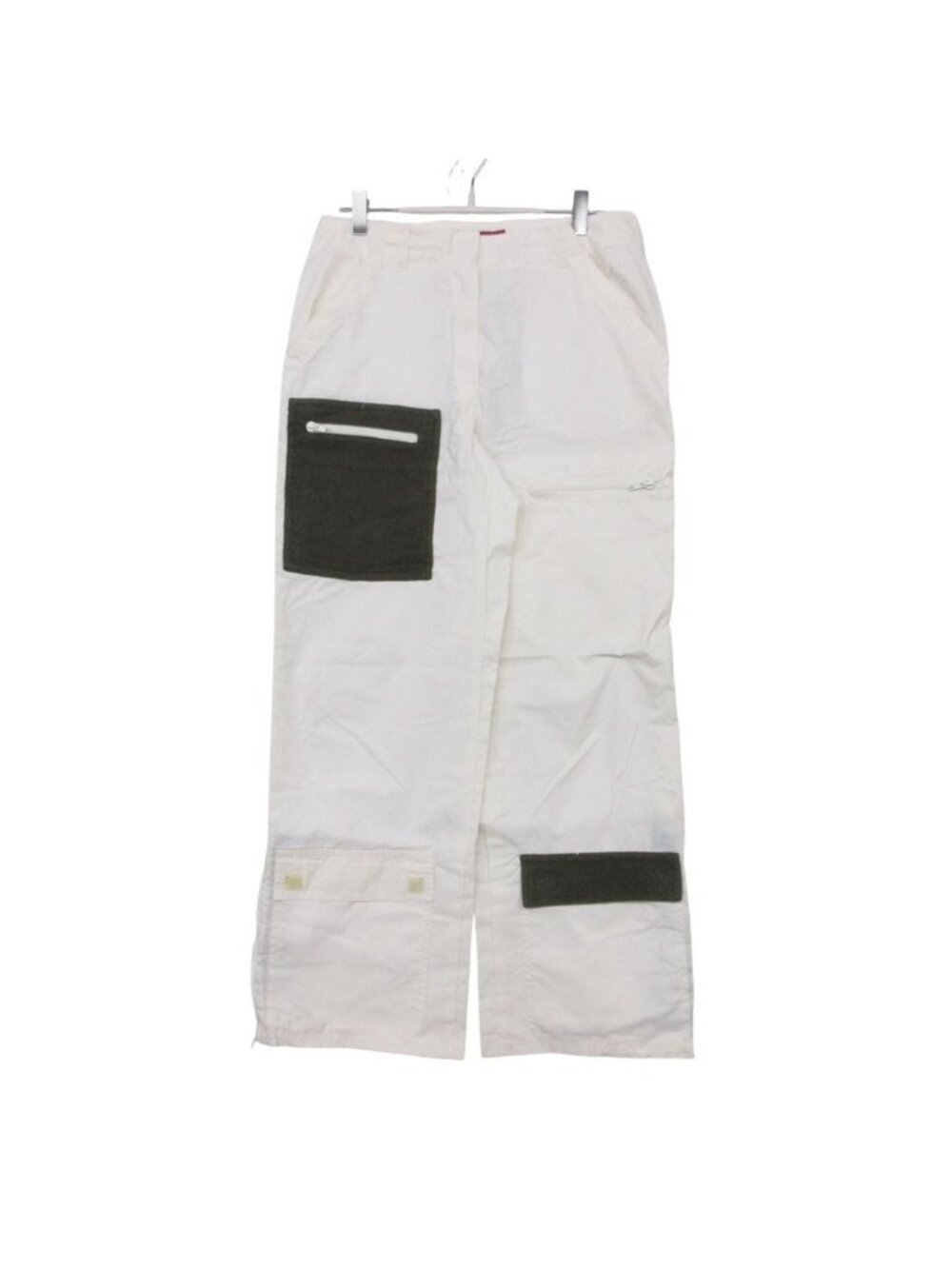 Dolce & Gabbana Cargo Pants D&G Docking Reconstruction Contrast White